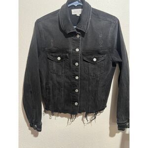 Black‎ Jean jacket Medium